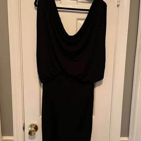 Haute Hippie Black Backless Dress - Picture 2 of 7